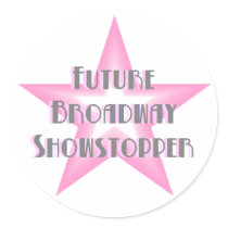 Future Broadway Showstopper (Pink) Stickers