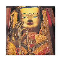 Future Buddah magnet 2.5" square