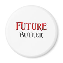Future Butler magnets by jobshirt Future Butler magnets