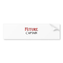 Future Captain bumper stickers