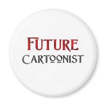 Future Cartoonist Magnet