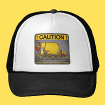 Future Cement Mixer Truck Driver Hat hats