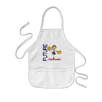 Future Cheerleader Stick Figure aprons