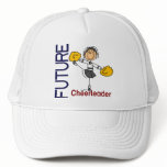 Future Cheerleader Stick Figure Hat