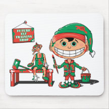 Future Christma Elf In Training Mouse Pads