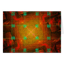 Future Circuit Greeting Card
