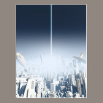 Future City Blast postcards