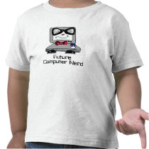 Future Computer Nerd Geek Shirt for Toddlers