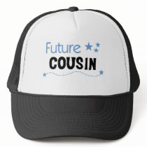 Future  Cousin Blue Trucker Hat