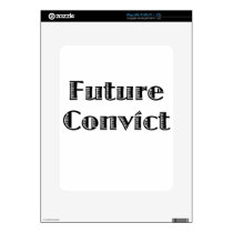 Future Criminal iPad Decal