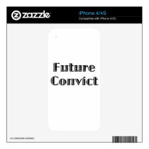 Future Criminal iPhone 4 Skins