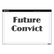 Future Criminal Laptop Decal