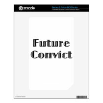 Future Criminal NOOK Color Decal