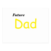 Future Dad Postcard