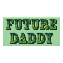 Future Daddy Photo Greeting Card