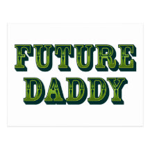 Future Daddy Postcard
