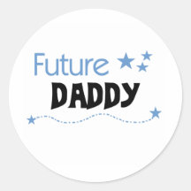 Future Daddy Tshirts and Gifts Sticker