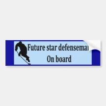 Future Defenseman Bumper Stickers