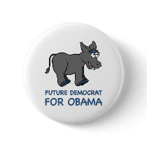 Future Democrat Obama buttons by TeeShirtsTShirts Future Democrat Obama buttons