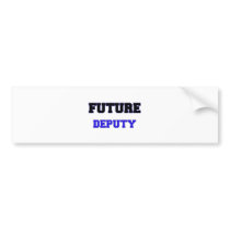 Future Deputy Bumper Sticker
