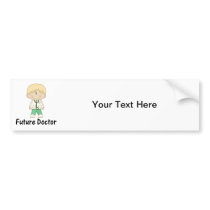 future doctor (boy) bumper sticker