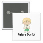 future doctor (boy) buttons