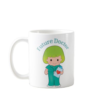 Future Doctor Girl Coffee Mug by mariabellimages