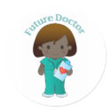 Future Doctor  Girl stickers