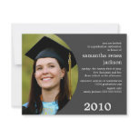 Future Dreamer Graduation Invitation (Gray)