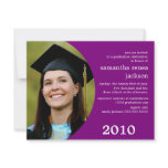 Future Dreamer Graduation Invitation (Purple)