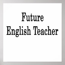 Future English Teacher Print