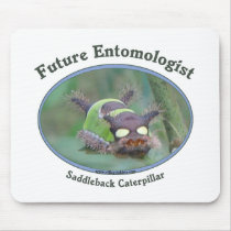 Future Entomologist Caterpillar Mouse Pad