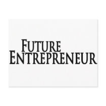 future entrepreneur postcards