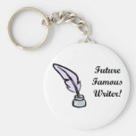 Future Famous Writer Key Chains
