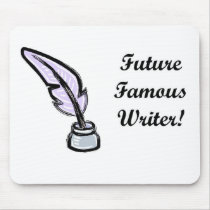 Future Famous Writer Mouse Pad