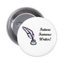 Future Famous Writer Pin