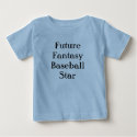 Future Fantasy Baseball Star t-shirts