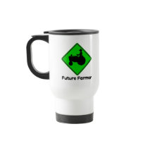 Future Farmer Medium Green Coffee Mugs