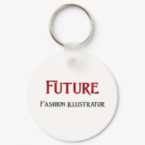 Future Fashion Illustrator keychains
