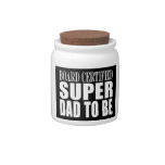 Future Fathers : Board Certified Super Dad to Be Candy Jar