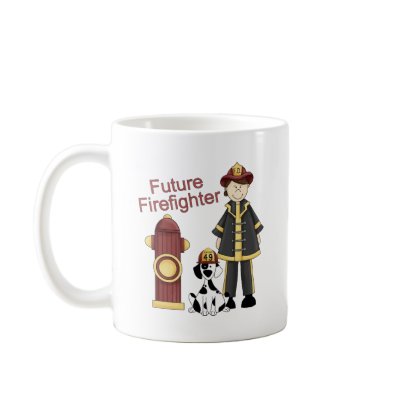 Future Fighterfighter Girl Mugs by naturetees