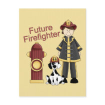 Future Fighterfighter Girl postcards by naturetees Future Fighterfighter Girl postcards