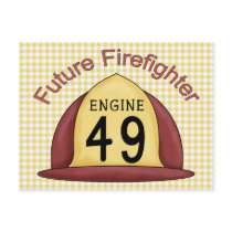 future Firefighter Hat postcards by naturetees future Firefighter Hat postcards