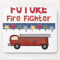 Future Firefighter mousepads by toddlersplace Future Firefighter mousepads