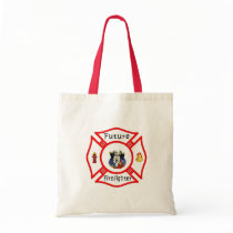 Future Firefighter Red Maltese bags