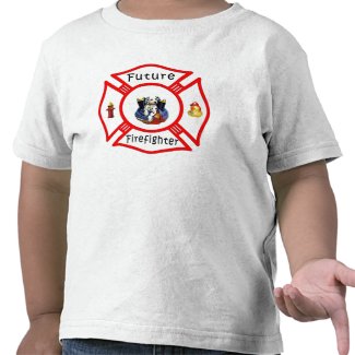 Future Firefighter Red Maltese shirt