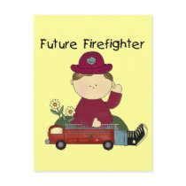 Future Firefighter Tshirts and Gifts postcards by toddlersplace Future Firefighter Tshirts and Gifts postcards