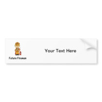 future fireman (2) bumper sticker