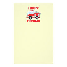 Future Fireman Stationery