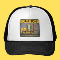 Future Forklift Truck Driver Hat hats